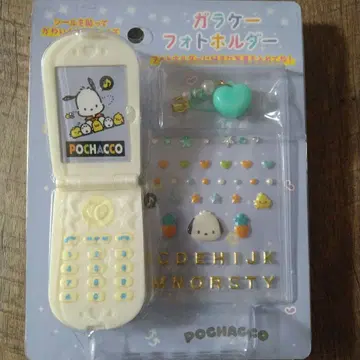 산리오 헤이세이 레트로 폴더폰 사진 홀더 포차코 덕질 커스텀 새상품