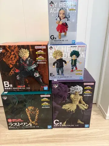 제일복권 더 저 너머로 라스트 원 B, C, E, G상 묶음 판매