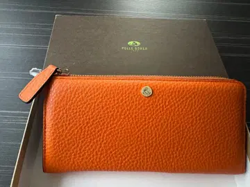 [미사용 새상품] PELL BORSA 페레사 장지갑 오렌지