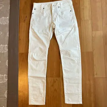 G-STAR RAW D-STAQ 5-POCKET SLIM 화이트 새상품