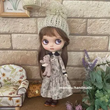 네오 브라이스 아웃핏 토끼의 숨바꼭질 내추럴한 원피스