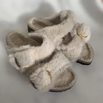 [ 미사용 ] 버켄스탁 애리조나 아이보리 24cm