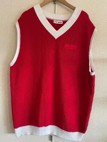 TT MSW New Standard Knit Vest 레어 완판