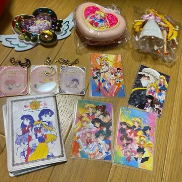 세일러문 컬렉션 세트 묶음 판매 당시 물건 컴팩트 공식 라미카