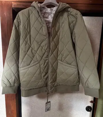 IGNIO 퀼팅 자켓 XL 카키