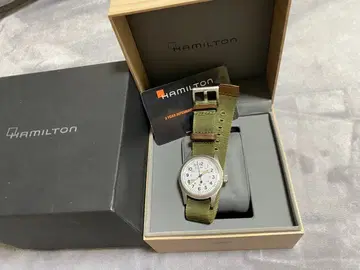 HAMILTON 카키 필드 메카니컬 밀리터리 워치 H694390