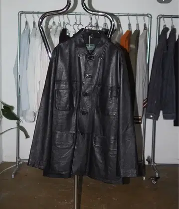 카 코트 램 가죽 made in 이탈리아