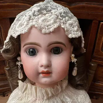 프랑스 앤티크 빈티지 귀걸이 인형용 펄