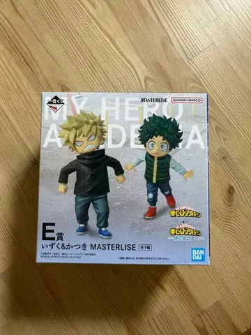 제일복권 나의 히어로 아카데미아 E상 이즈쿠 & 카츠키 피규어