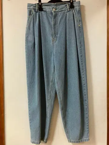 HED MAYNER 라이트 블루 와이드 팬츠 M