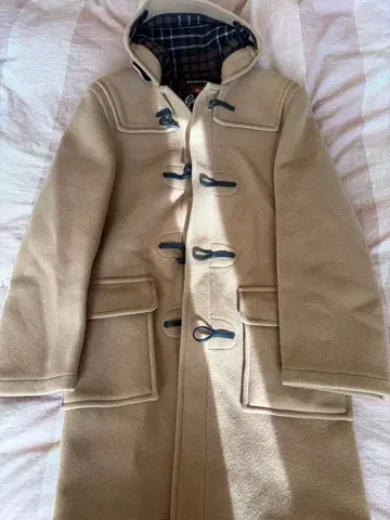 [컨디션 최상] 그로버올 더플 코트 베이지 보이즈 마켓