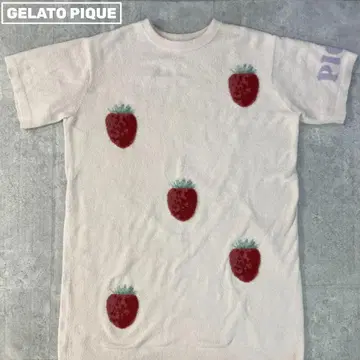 젤라또피케 스무디 후르츠 자카드 원피스 [ F ]