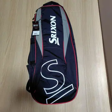Srixon 라켓 백 블랙 레드