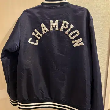 Champion 바시티 자켓 네이비 S