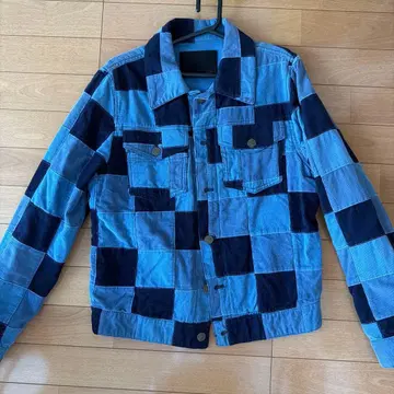 x-girl 패치워크 자켓 사이즈 2