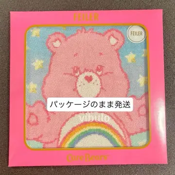 FEILER 케어베어 치어베어 스타 손수건 Care Bears 플라자
