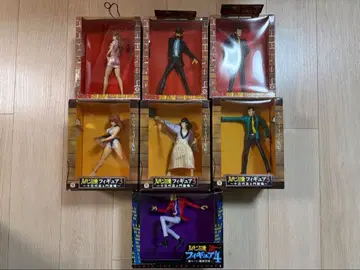 루팡 3세 피규어 7체 세트