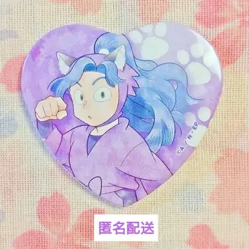 닌타마 란타로 난자타운 아야베 키하치로 하트 캔뱃지