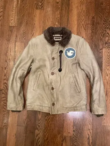 블루블루 오일드 덱 자켓 할리우드 런치 마켓 BLUE BLUE