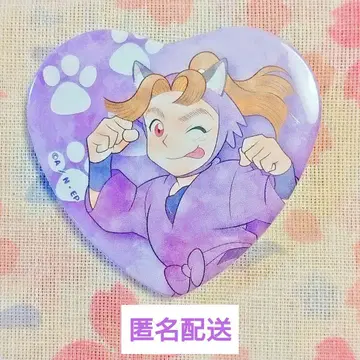 닌타마 란타로 난자타운 타무라 미키에몬 하트 캔뱃지