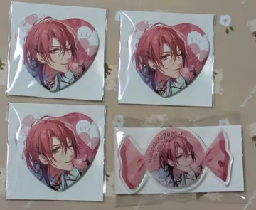 오토메이트 가을바람 마르쉐 미스트니아 캔디 배지 캔뱃지 애스콧