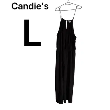 가격 인하 환영 즉시 구매 OK Candie's 블랙 올인원 [ L ]