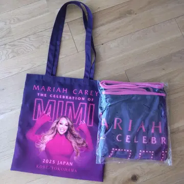 머라이어 캐리 토트백 담요 2세트 GOLD 특전 굿즈