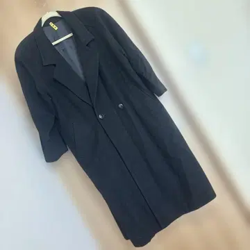 여성용 캐시미어 혼방 롱 코트 프리 사이즈