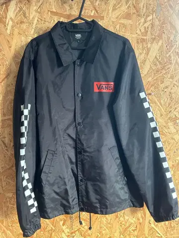 VANS 나일론 자켓 L 사이즈 블랙