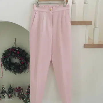 rosy monster 세레모니 스캘럽 팬츠 2 핑크