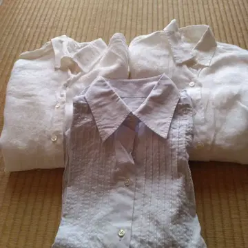 Maker's Shirt 아이리쉬 린넨 긴팔 셔츠 3개 세트