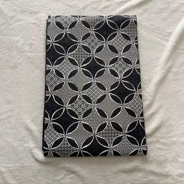 화이트 블랙 나고야 오비 새상품급