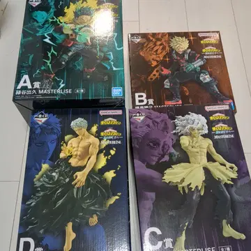 히로아카 제일복권 피규어 바쿠고 카츠키 미도리야 시가라키 올포원