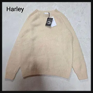 [택 포함 새상품] Harley of Scotland 샤기 니트 스웨터