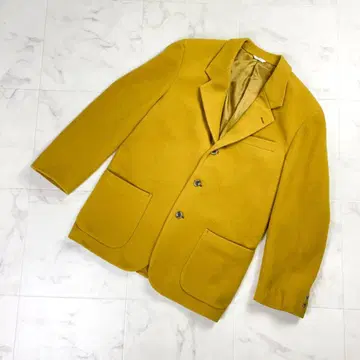 새상품급 이크시즈 울 혼방 테일러드 자켓 일본제 베이지 S*LD1419