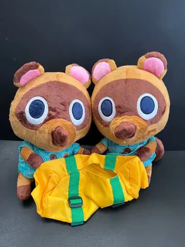 모여봐요 동물의 숲 제일복권 A상 밤돌이 & 너굴이 티슈 케이스