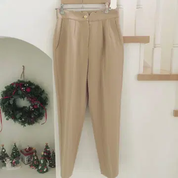 rosy monster 세레모니 스캘럽 팬츠 1 베이지