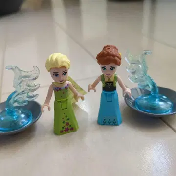 레고 엘사와 안나 피규어 세트