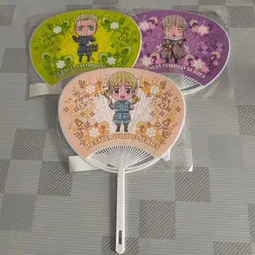 헤타리아 월드 시리즈 부채 세트 ( 3장 )