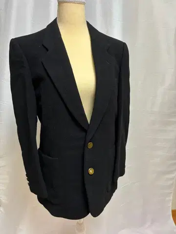 블랙 테일러드 자켓