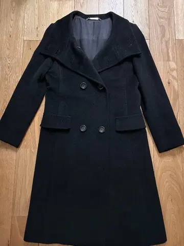 MICHAEL KORS 블랙 롱 코트