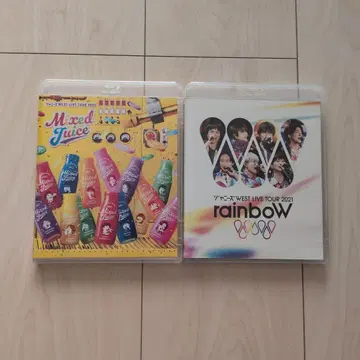 쟈니즈 WEST 라이브 BD Mixed Juice, rainboW 세트