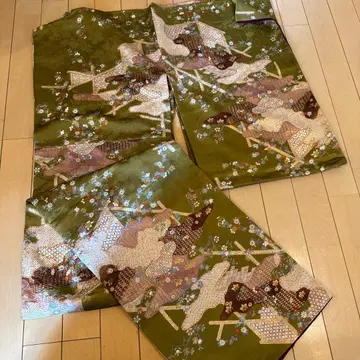 코몬 기모노 통통 사이즈