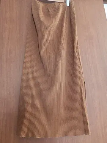 NOBLE 브라운 타이트 스커트 40