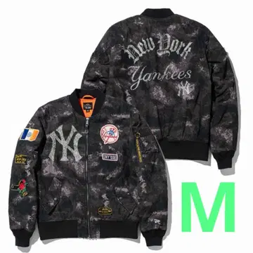 MA-1 봄버 자켓 Alpha Industries 양키스 M