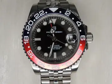 PAGANI DESIGN PD-1662 청적 베젤 자동 와인딩 파가니