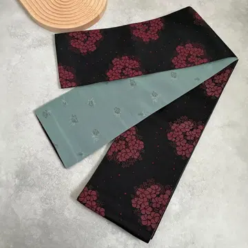 코부쿠로 오비 반폭 오비 폴리에스테르