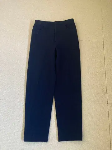 GALERIE VIE 네이비 슬랙스