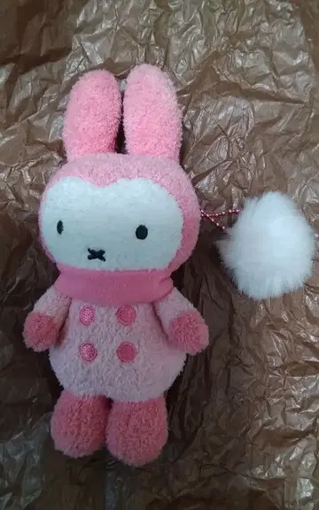 스위트 미피 윈터 클립 마스코트 봉제 인형 레어