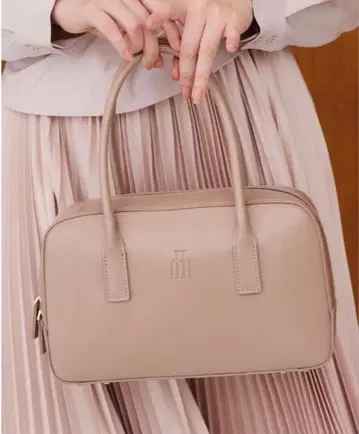 herlipto Trois Logo Mini Boston Bag